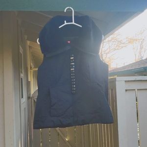 New York company black elegant vest